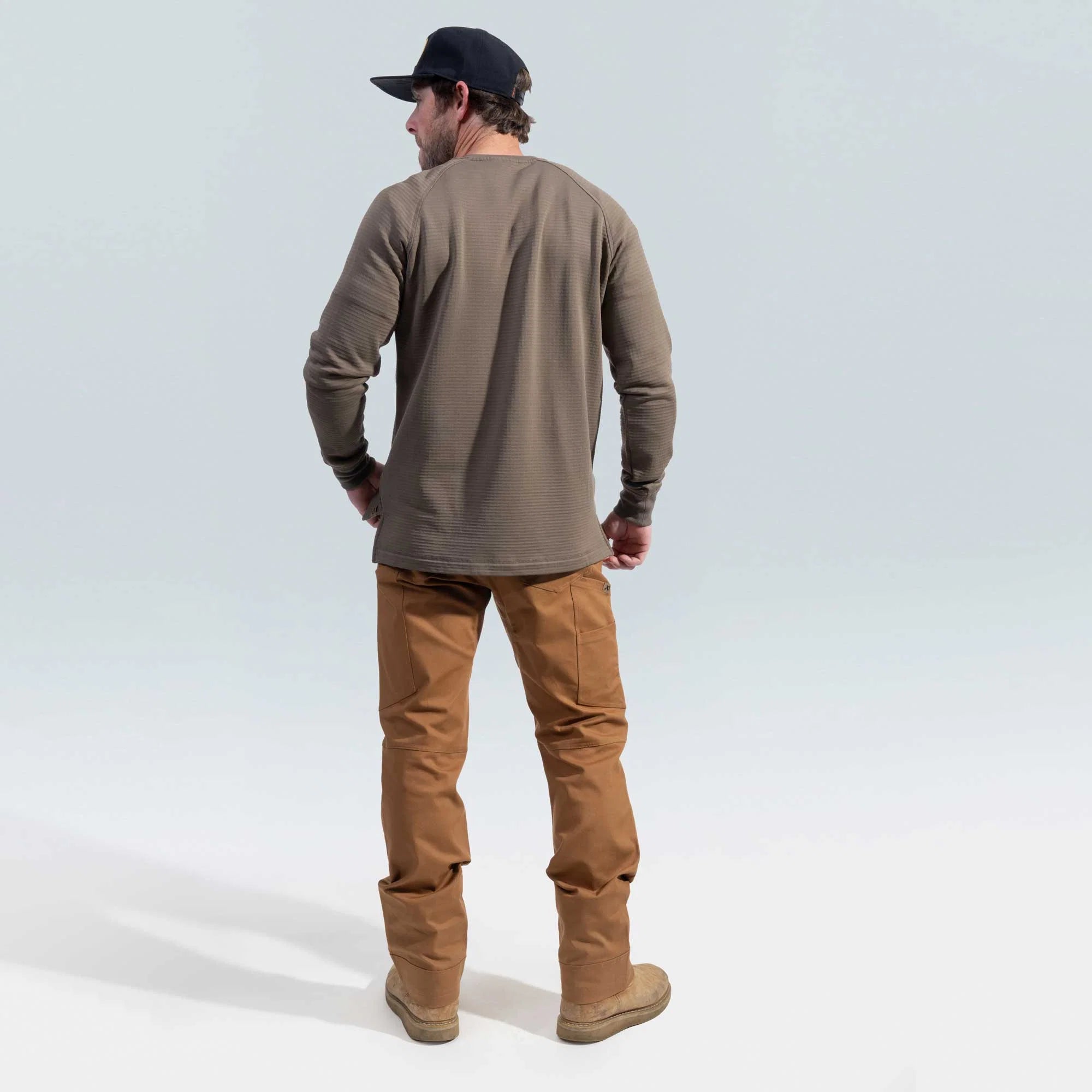 First Lite M's ThermaGrid Merino Henley