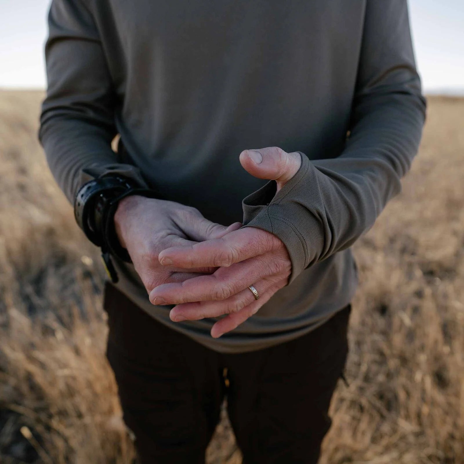 First Lite M's Yuma Synthetic Long Sleeve Crew - 1 Shot Gear