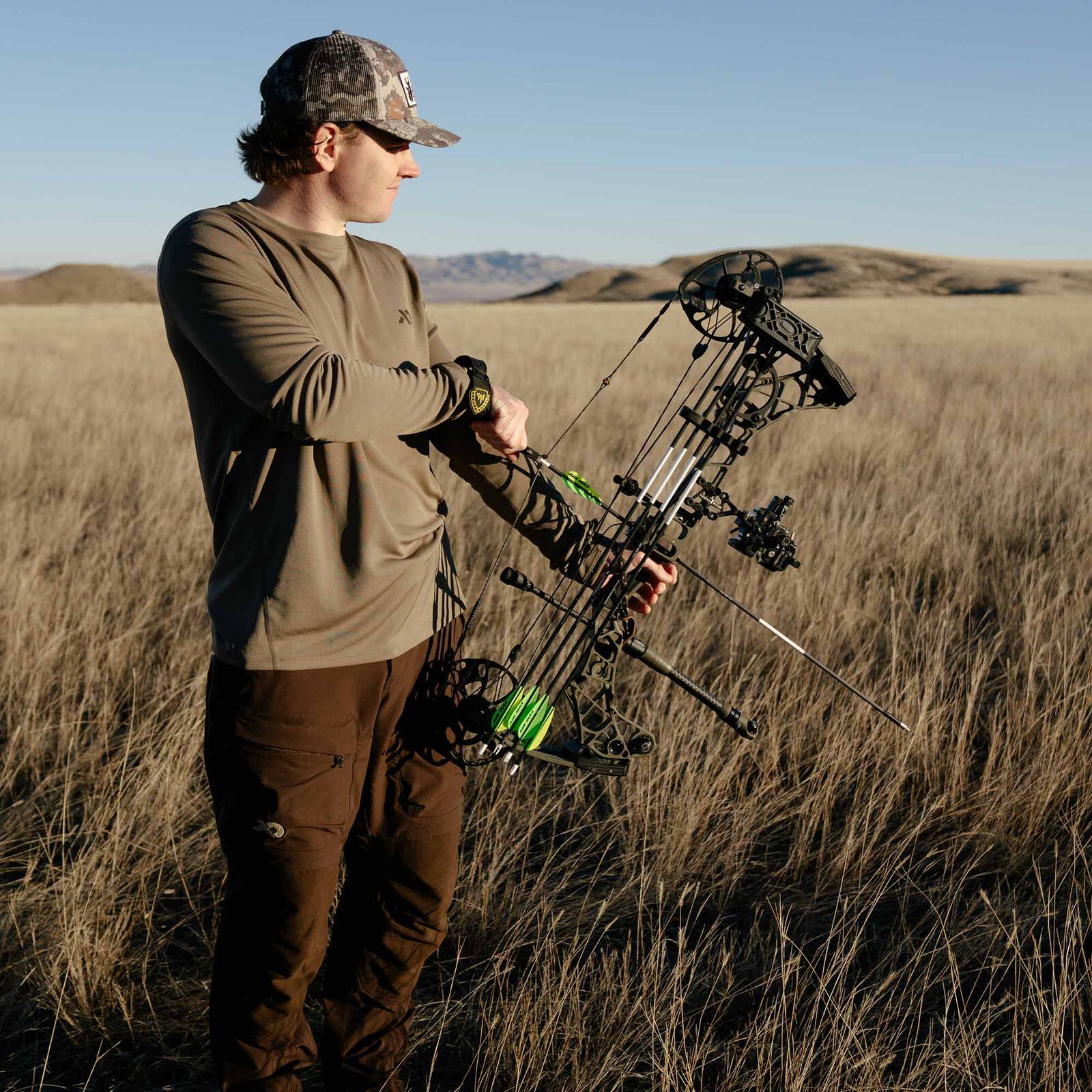 First Lite M's Yuma Synthetic Long Sleeve Crew - 1 Shot Gear