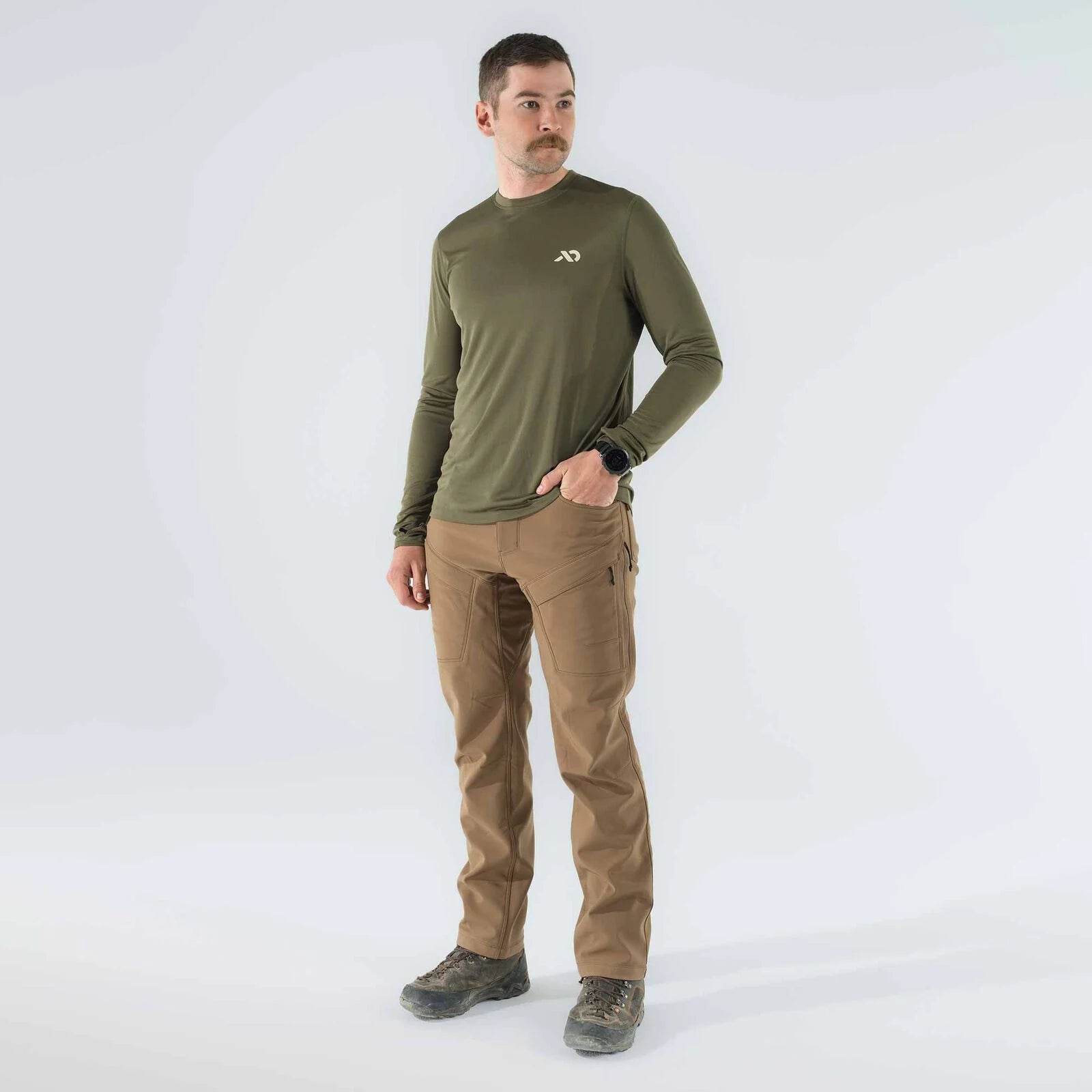 First Lite M's Yuma Synthetic Long Sleeve Crew - 1 Shot Gear