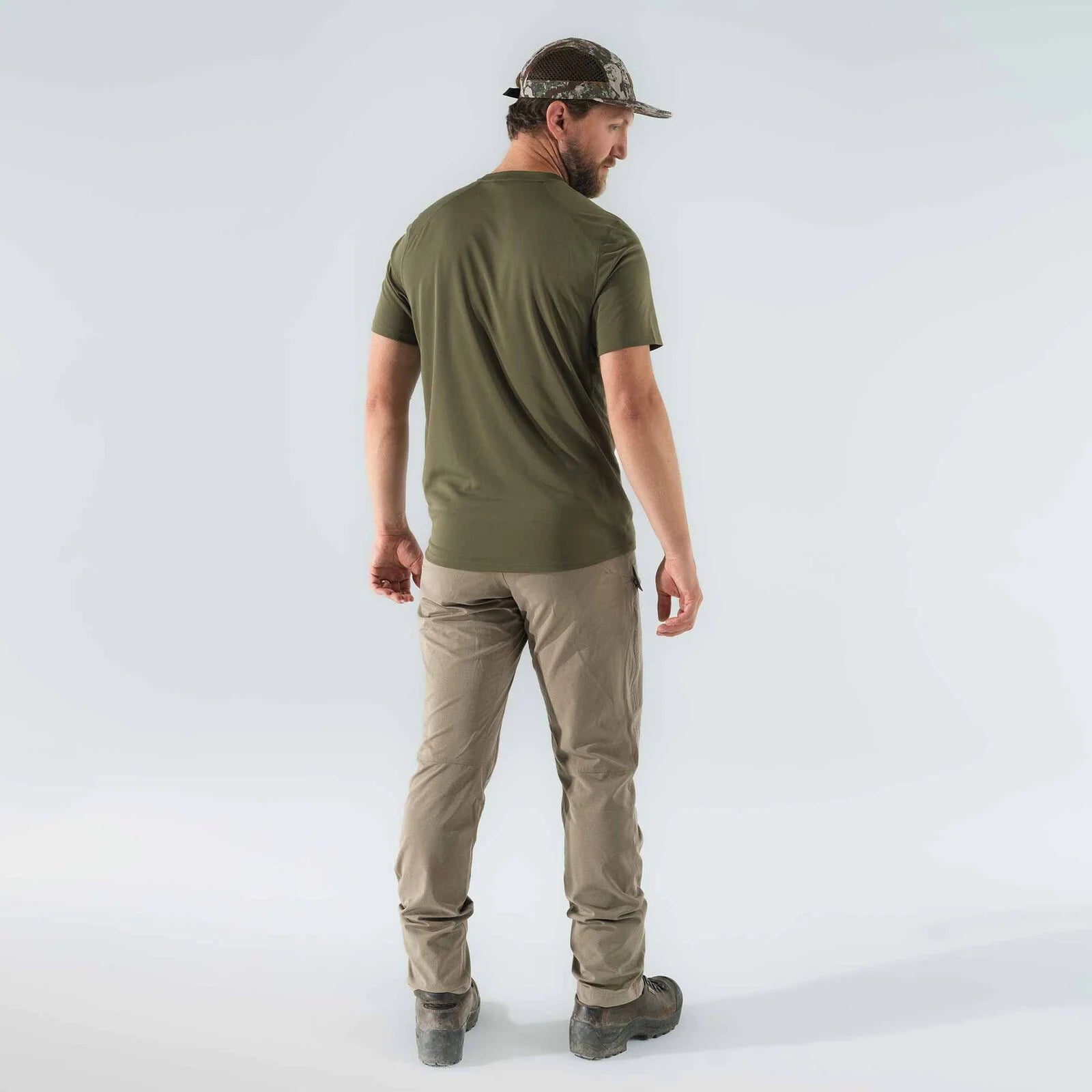 First Lite M's Yuma Synthetic Short Sleeve Crew - 1 Shot Gear