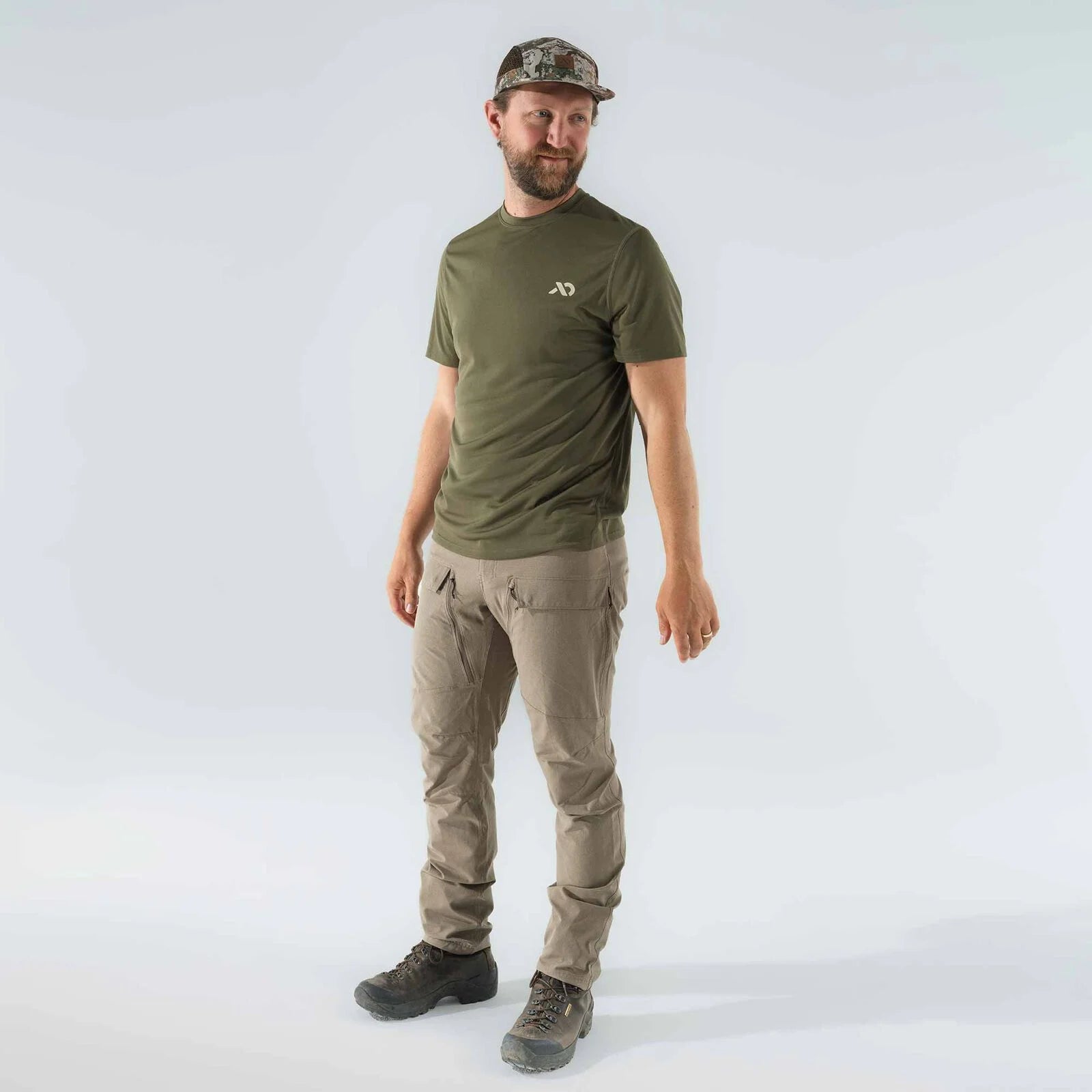 First Lite M's Yuma Synthetic Short Sleeve Crew - 1 Shot Gear