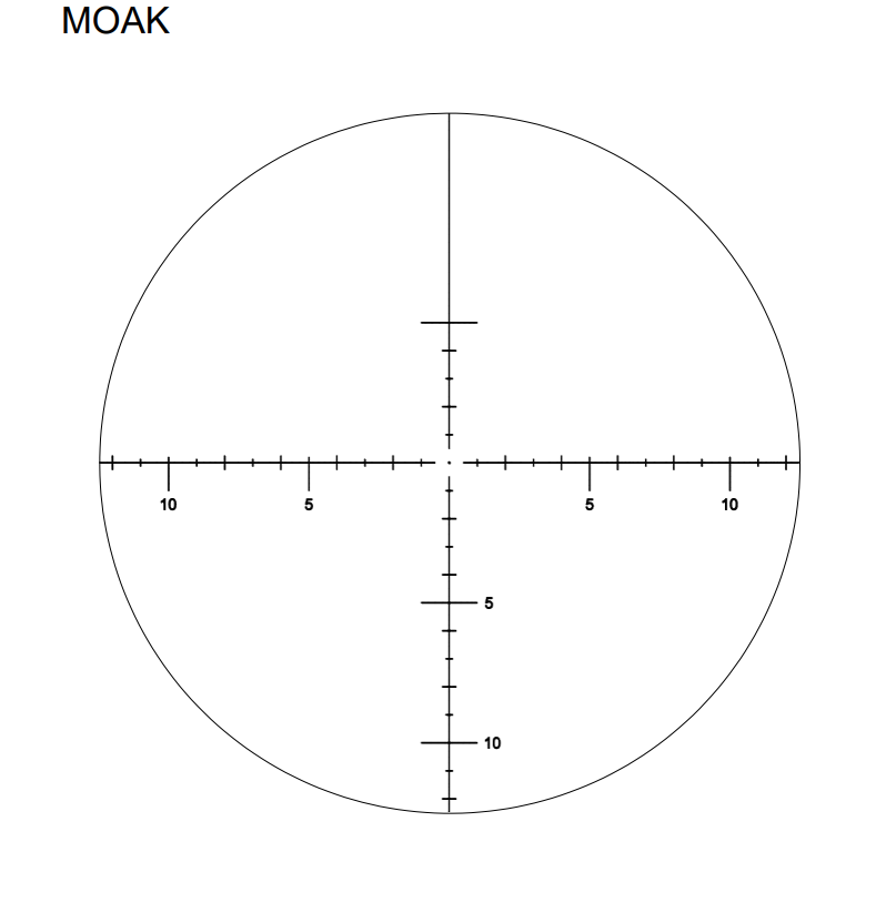 Kahles K1050 10-50x56 MOAK 10598 - 1 Shot Gear