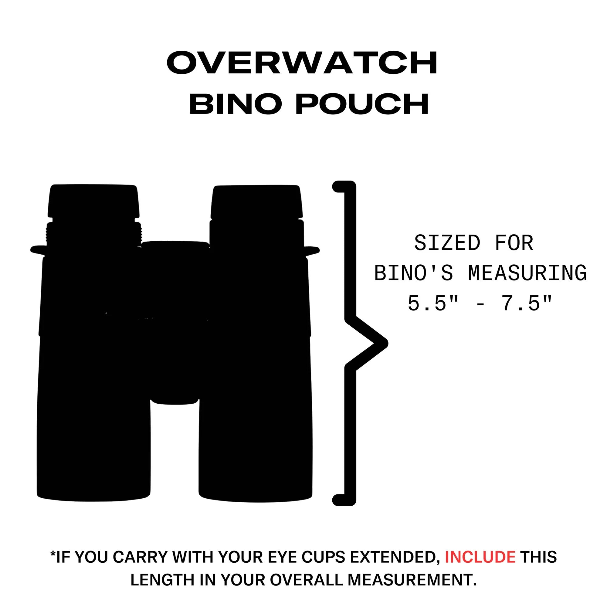 FHF Overwatch Bino Pouch only