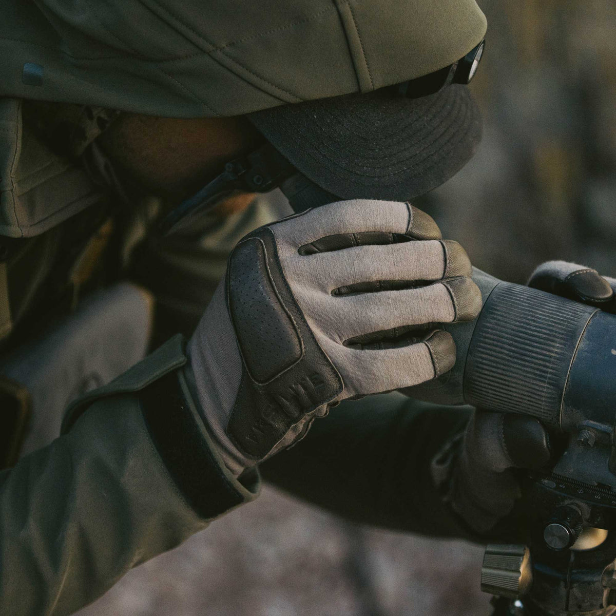 First Lite Rugged Wool Hybrid Glove