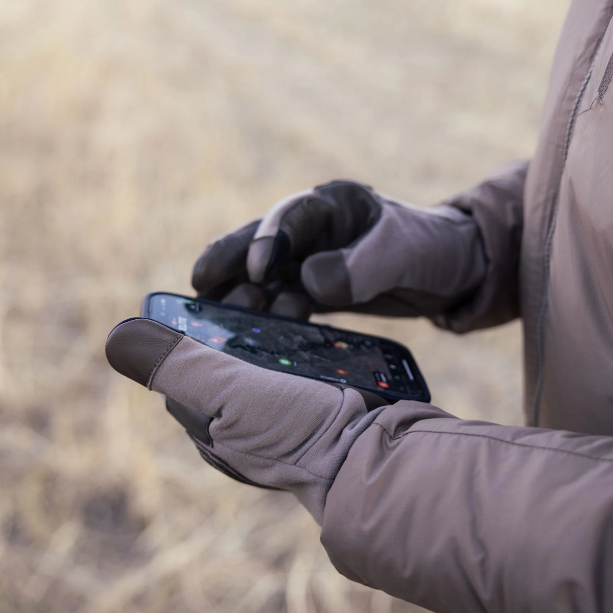 First Lite Rugged Wool Hybrid Glove
