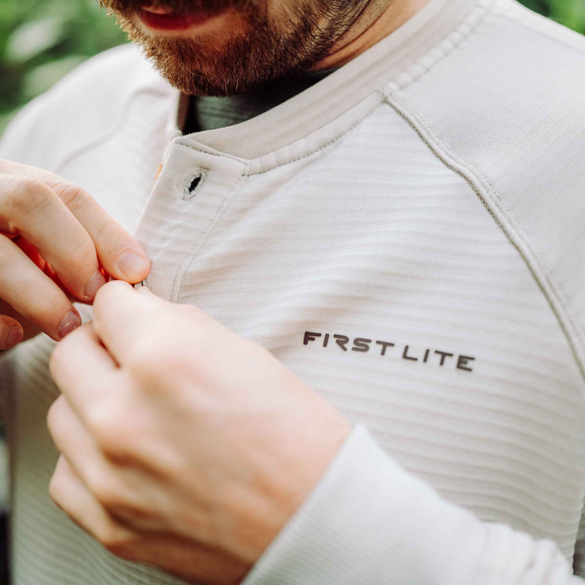 First Lite M's ThermaGrid Merino Henley