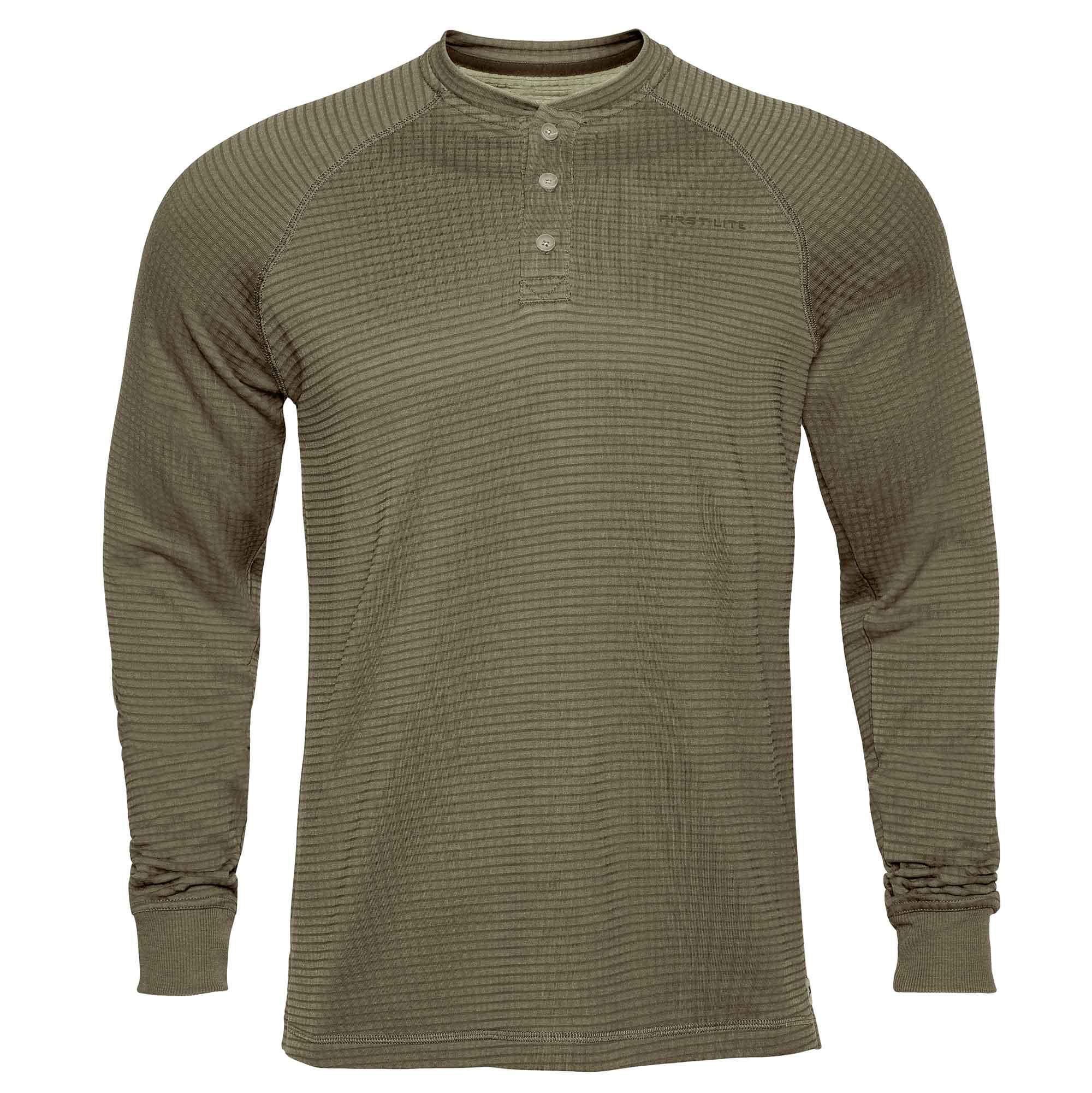 First Lite M's ThermaGrid Merino Henley