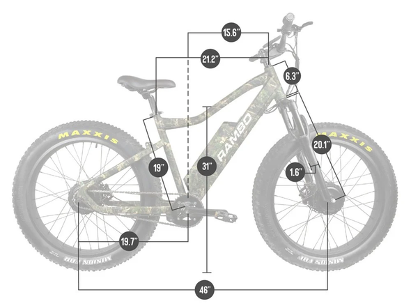 Rambo KRUSADER 500 X2 AWD Ebike - 1 Shot Gear
