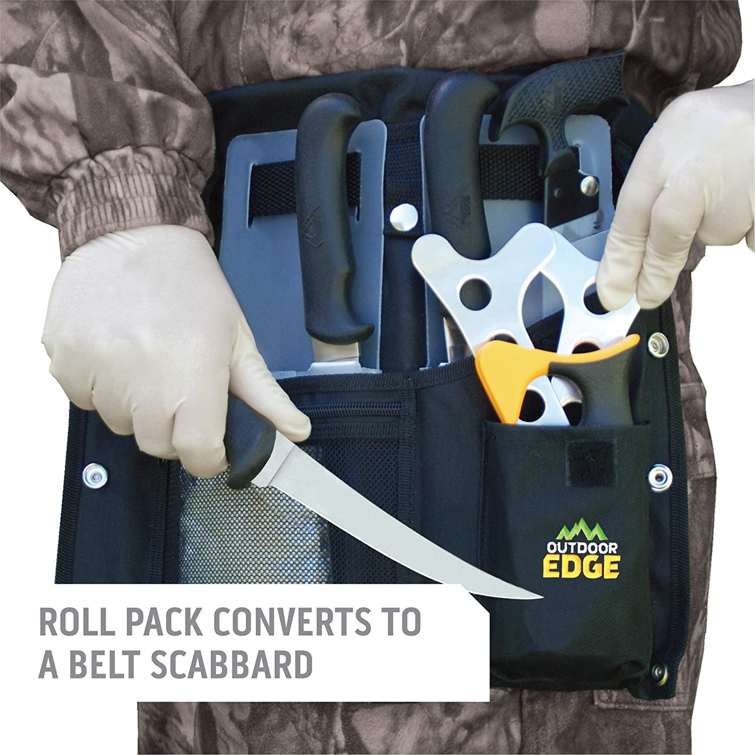 Outdoor Edge Butcher-Lite (8 Pieces-Roll Pak) Box - 1 Shot Gear