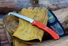Outdoor Edge Flip N' Zip Saw - 4.5" Blade (Orange) Clam - 1 Shot Gear
