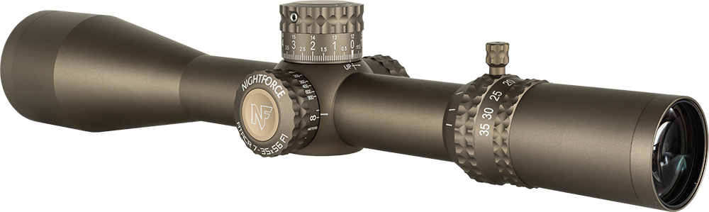 ATACR 7-35X56 F1 - ZeroStop™ - .1 Mil-Radian - DigIllum™ - PTL - Mil-XT™ Dark Earth C661 - 1 Shot Gear