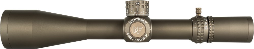 ATACR 7-35X56 F1 - ZeroStop™ - .1 Mil-Radian - DigIllum™ - PTL - Mil-XT™ Dark Earth C661 - 1 Shot Gear
