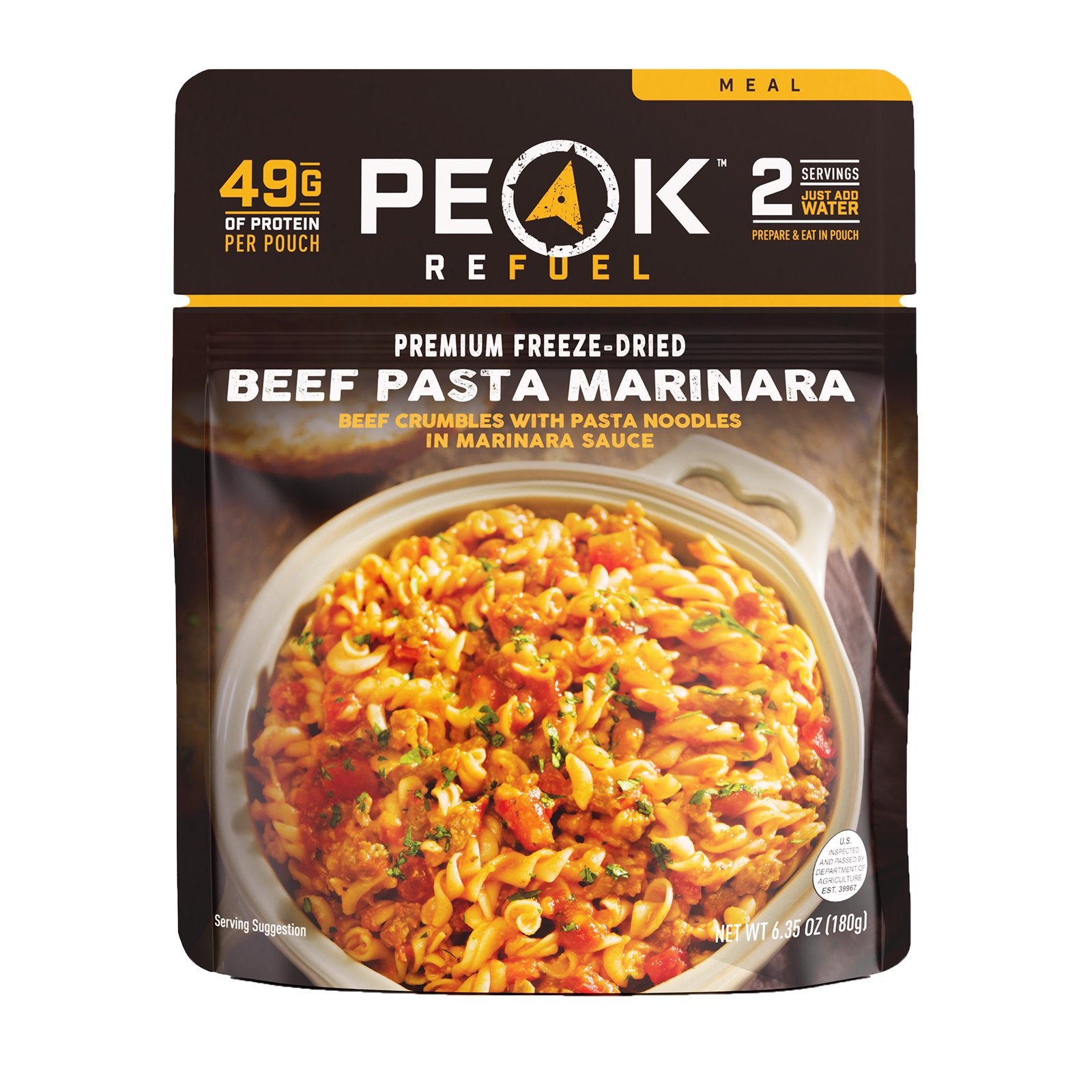 Beef Pasta Marinara - 1 Shot Gear