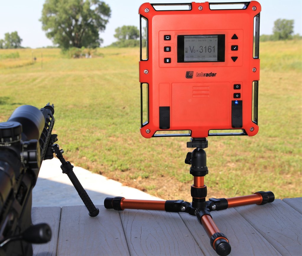 Labradar LabRadar Mini Tripod 7" to 18" Aluminum Orange - 1 Shot Gear