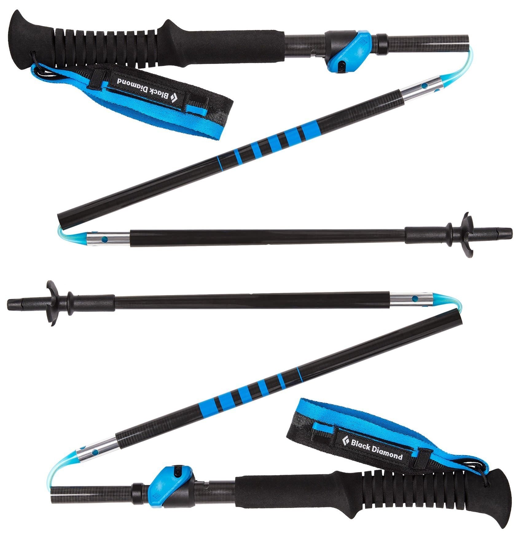 Distance Carbon FLZ Trekking Poles - 1 Shot Gear