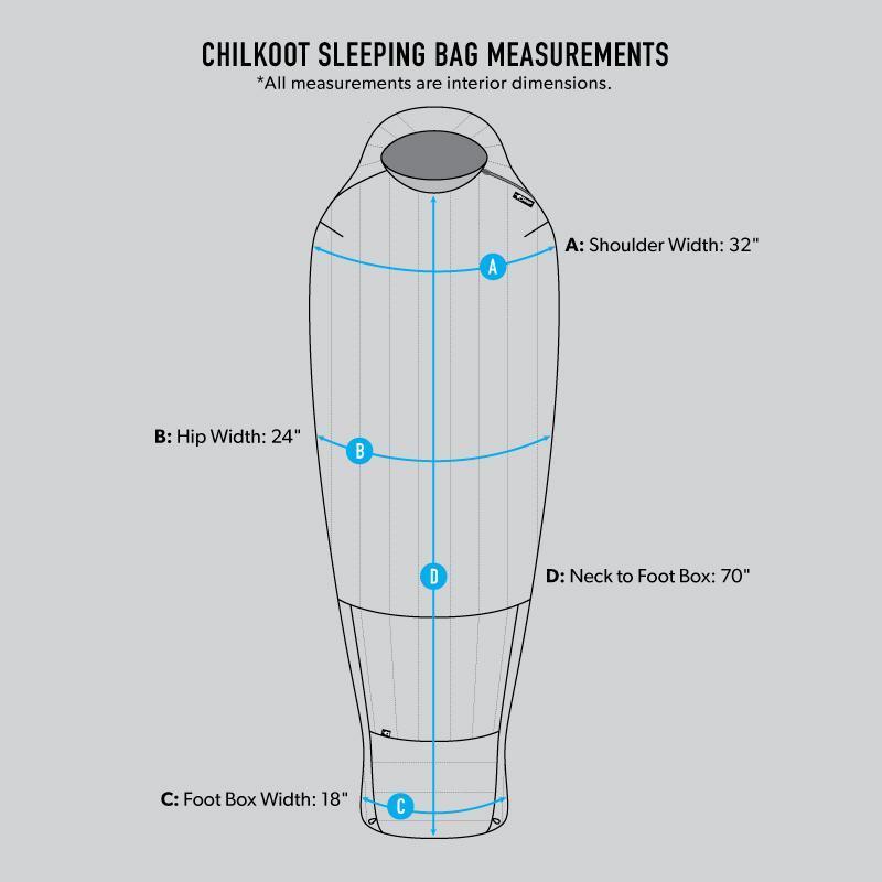 Chilkoot 0° Sleeping Bag - 1 Shot Gear