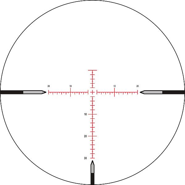 ATACR 5-25x56mm F1 ZeroStop .250 MOA DigIllum PTL MOAR C545 - 1 Shot Gear