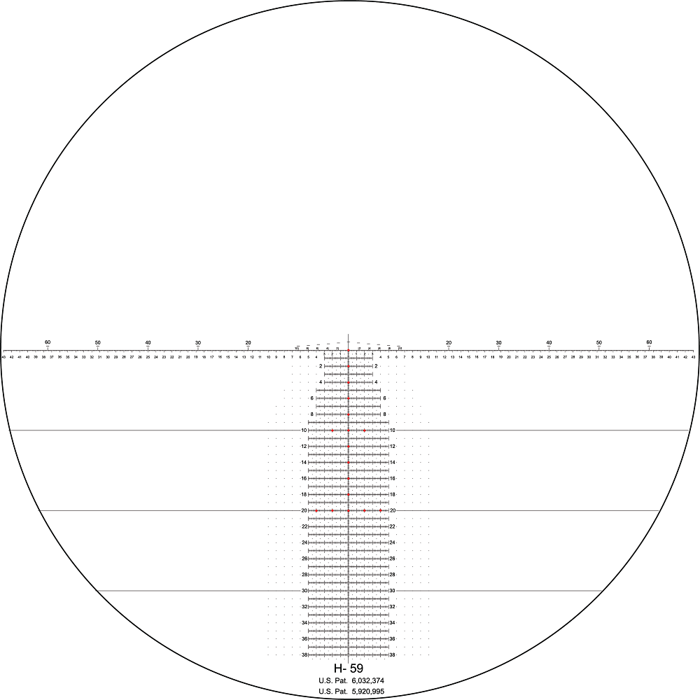 ATACR 5-25x56 F1 ZeroStop .1 mrad Illuminated PTL H59 C577 - 1 Shot Gear