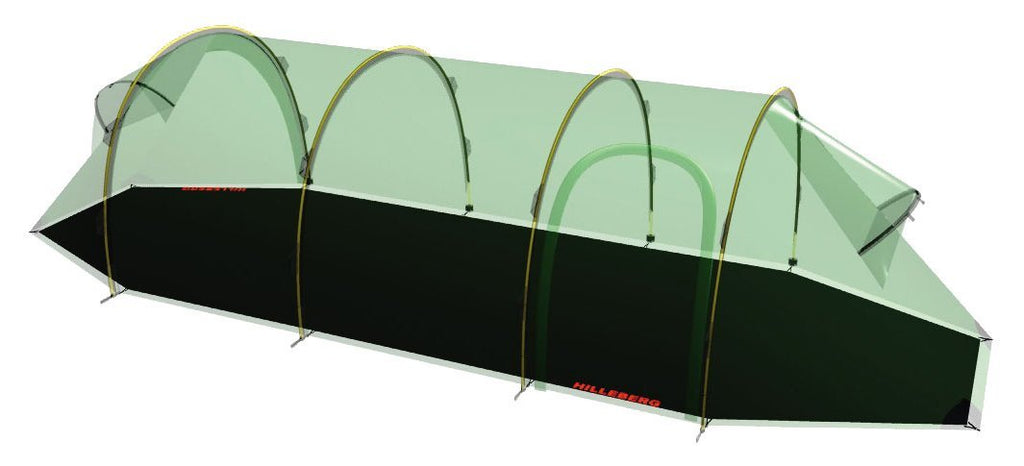 HILLEBERG KERON 3 Green フットプリント付き