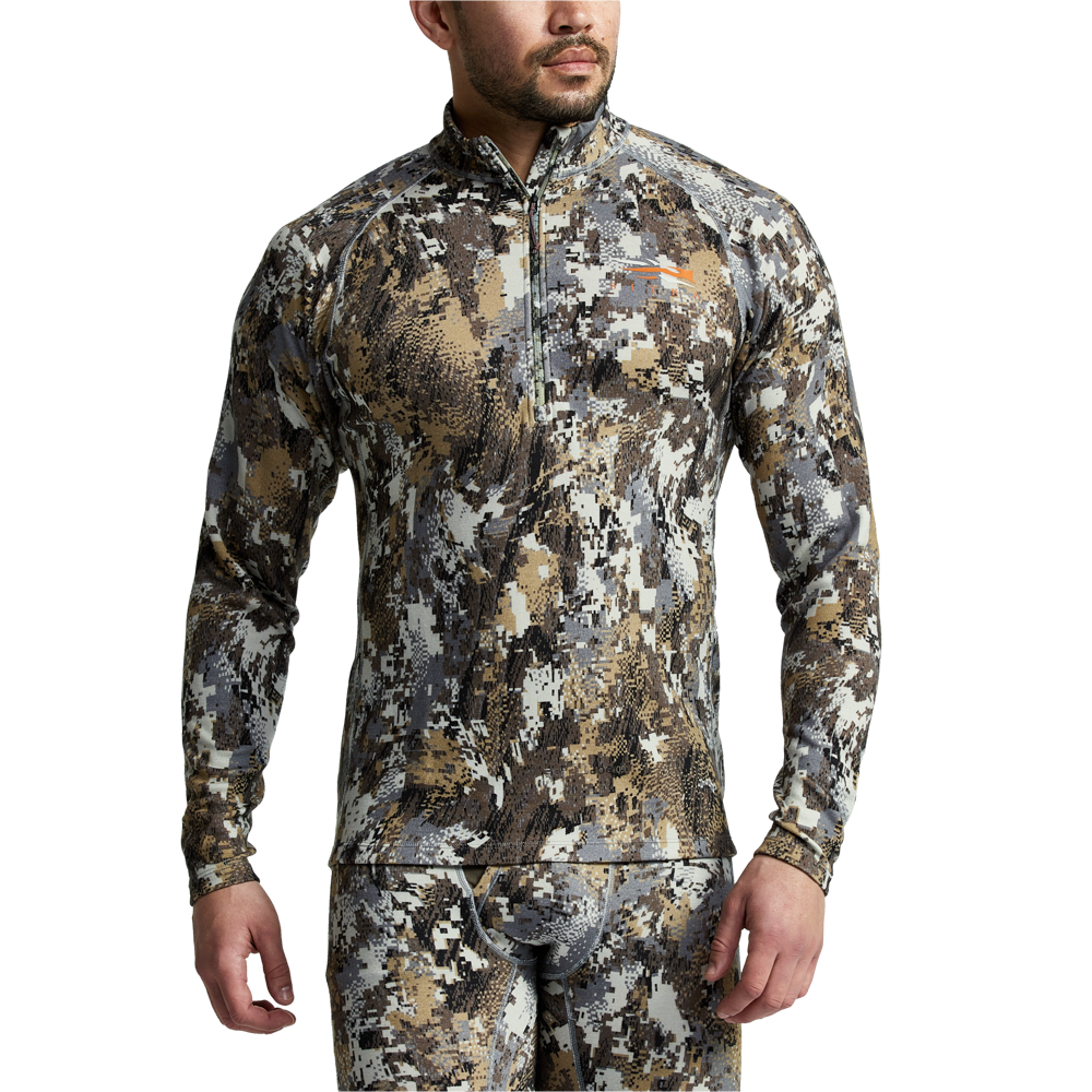 Sitka merino top heavyweight half zip