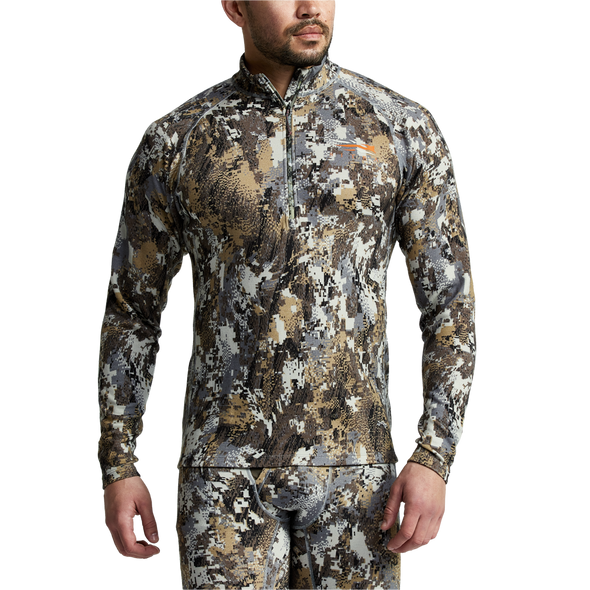 Merino Heavyweight Half-Zip Baselayer - 1 Shot Gear