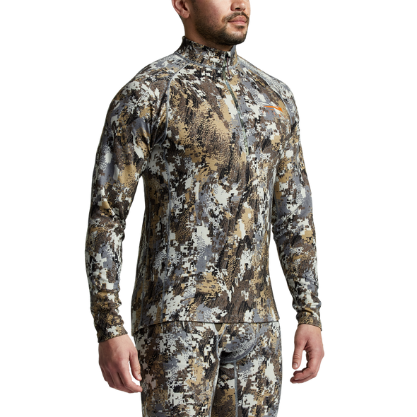 Merino Heavyweight Half-Zip Baselayer - 1 Shot Gear