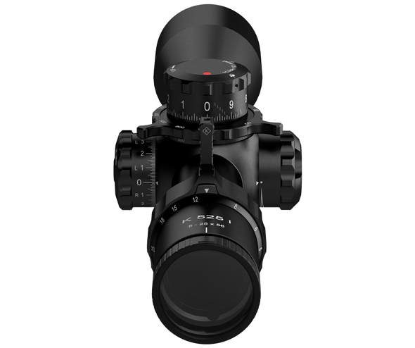Kahles K525i 5-25x56 DLR CCW SKMR4 w-left - 1 Shot Gear