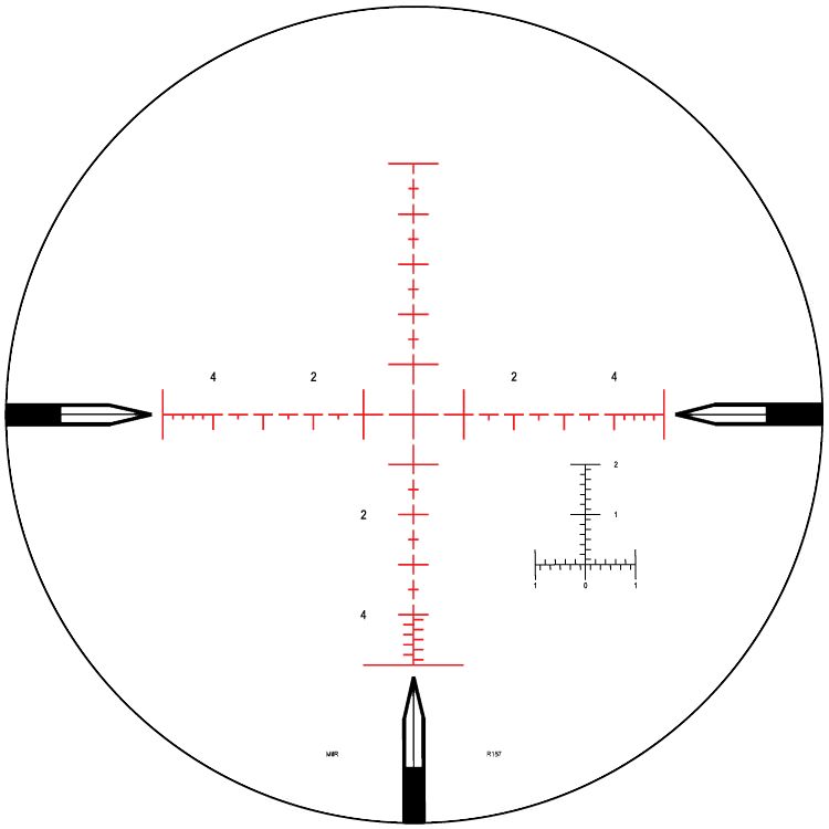Enhanced ATACR 5-25x56 Mil-R Digillum C554 - 1 Shot Gear