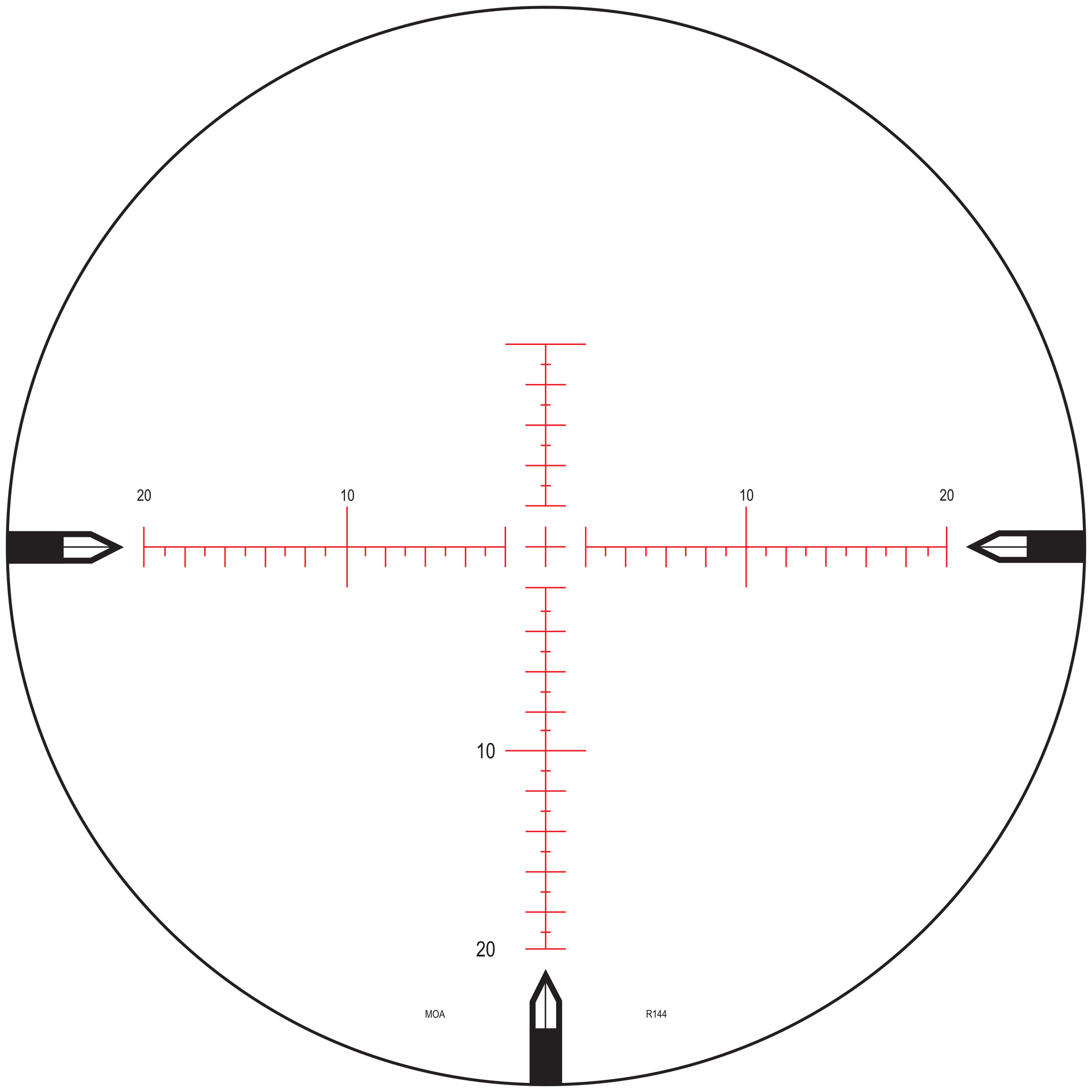ATACR 4-16x50 .25 MOA MOAR Scope C544 - 1 Shot Gear