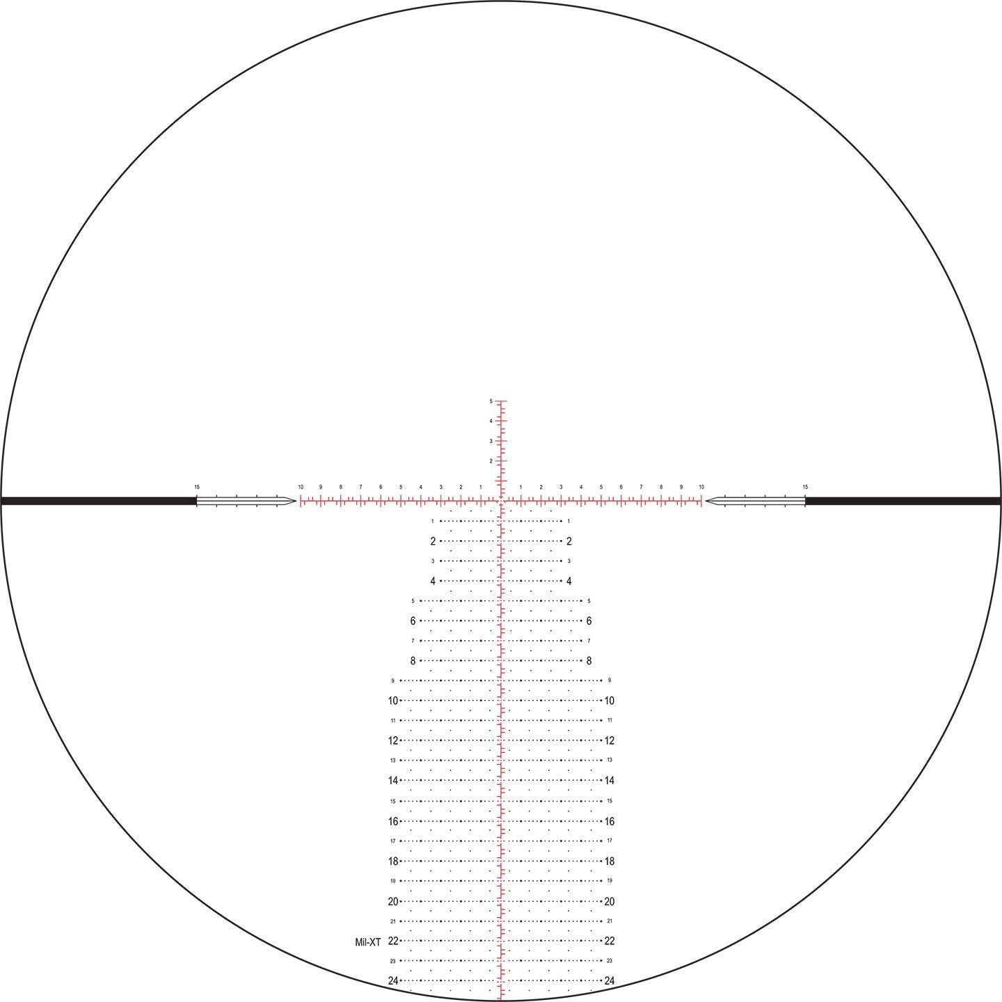 NX8 2.5-20X50 F1 - ZeroStop™ - .1 Mil-Radian - DigIllum