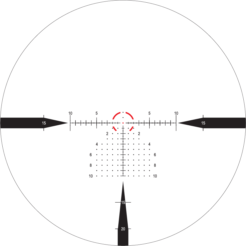 ATACR - 1-8X24mm F1 - .1 Mil-Radian - NVD - PTL - FC-DMX - C653 - 1 Shot Gear
