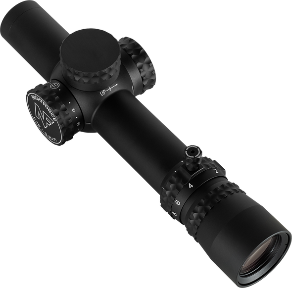 NX8 1-8X24 F1 - Capped E/W - .2 Mil-Radian - PTL - FC-DMX Dark Earth C654 - 1 Shot Gear