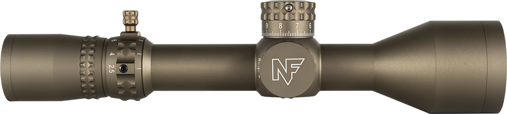 NX8 2.5-20X50 F1 - ZeroStop™ - .1 Mil-Radian - DigIllum™ - PTL - Mil-XT™ Dark Earth C665 - 1 Shot Gear
