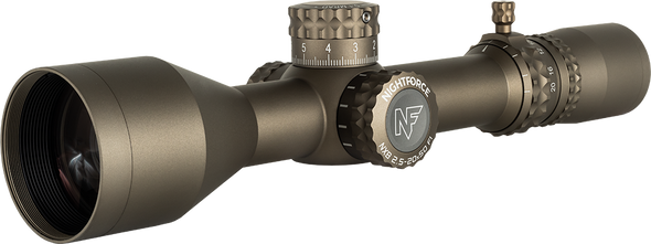NX8 2.5-20X50 F1 - ZeroStop™ - .1 Mil-Radian - DigIllum™ - PTL