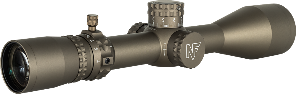 NX8 4-32X50 F1 - ZeroStop™ - .1 Mil-Radian - DigIllum™ - PTL - Mil-XT™ Dark Earth C667 - 1 Shot Gear