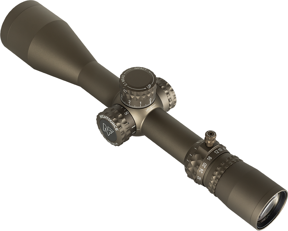NX8 4-32X50 F1 - ZeroStop™ - .1 Mil-Radian - DigIllum™ - PTL - Mil-XT™ Dark Earth C667 - 1 Shot Gear