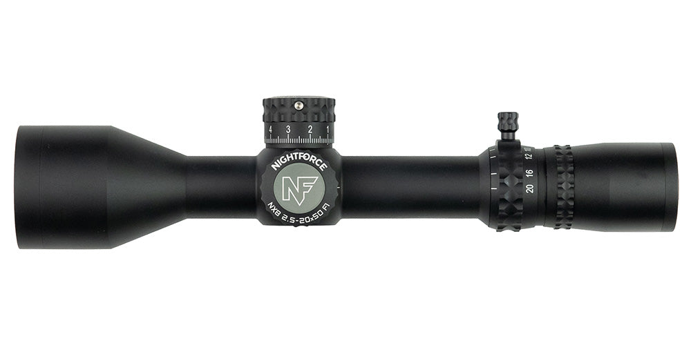 Nightforce Nightforce NX8 2.5-20X50mm F1 ZeroStop™ .1 Mil-Radian - DigIllum™ - PTL - Mil-C™ C623 - 1 Shot Gear