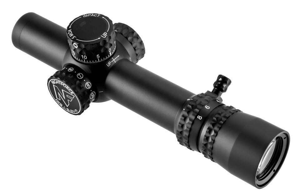 NX8 1-8x24 F1 ZeroStop™ .5 MOA PTL FC-MOA C600 – 1 Shot Gear