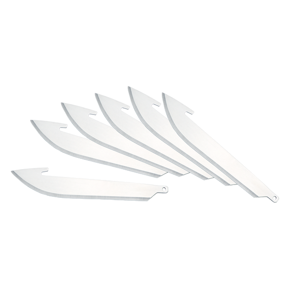 Outdoor Edge Razor-Lite 3.5 Blades Replacement Blades  6pk - 1 Shot Gear