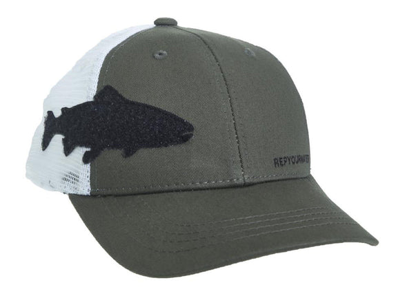 Trout Fly Patch Hat - 1 Shot Gear