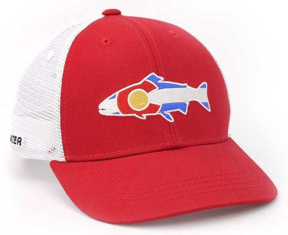 Colorado Flag Trout Low Pro Hat - 1 Shot Gear