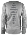 Freshwater Fish Spine Performance Tee - 1 Shot Gear