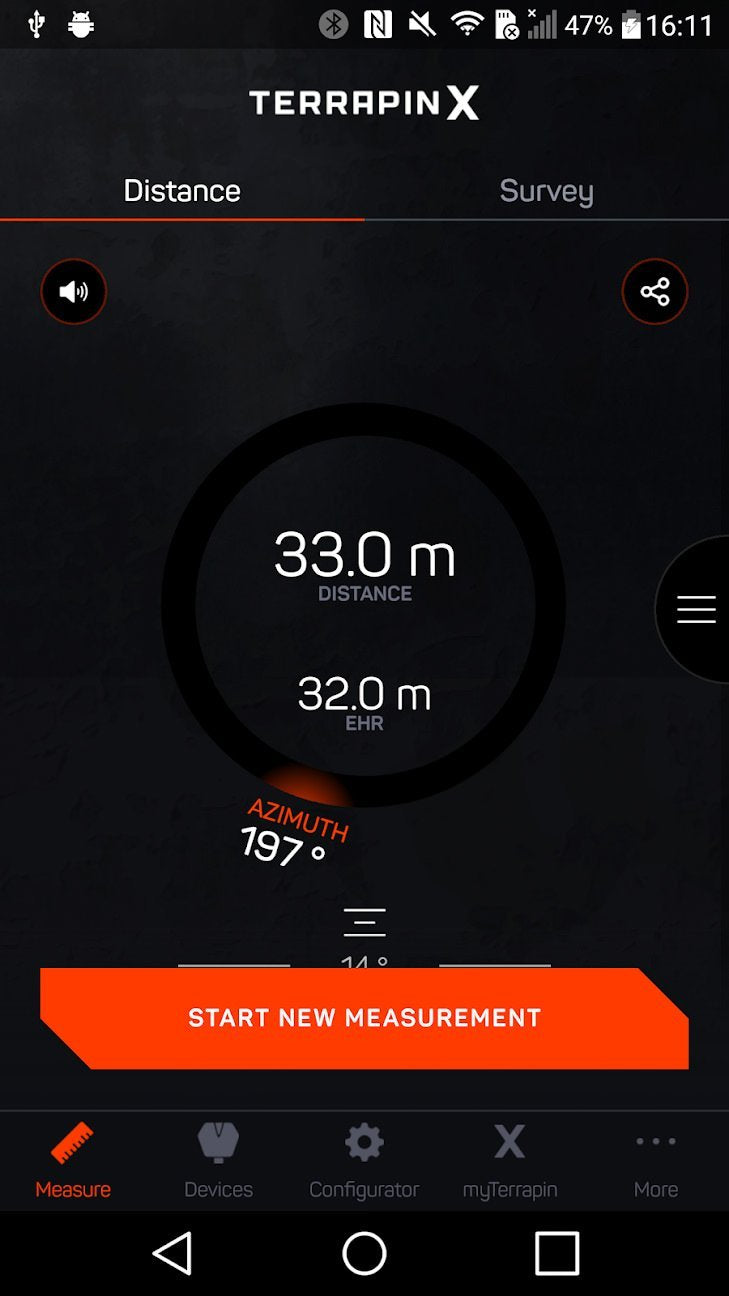 TERRAPIN X Rangefinder 1 Shot Gear