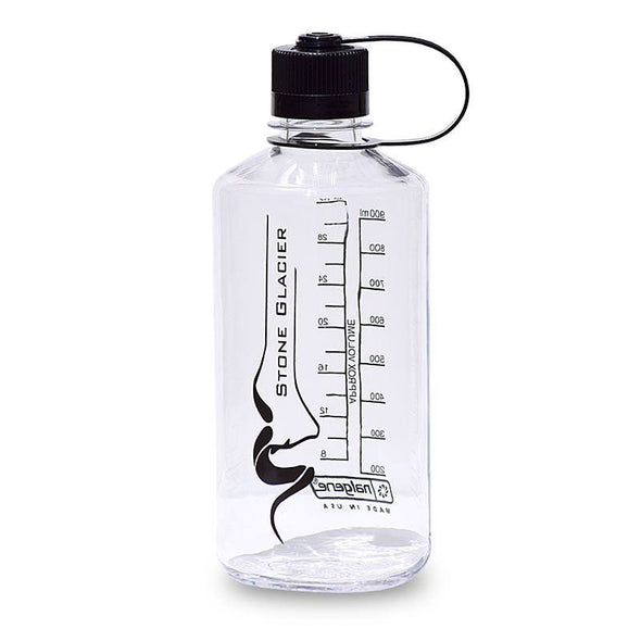 Classic Stone Glacier Logo 32 oz. Narrow Mouth Nalgene - 1 Shot Gear
