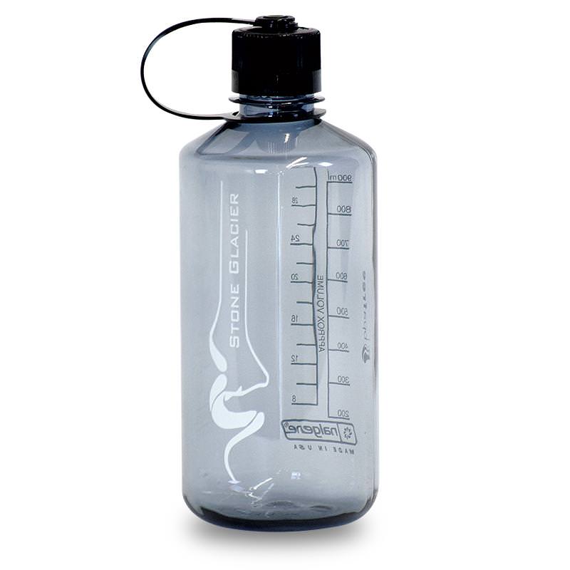Classic Stone Glacier Logo 32 oz. Narrow Mouth Nalgene - 1 Shot Gear