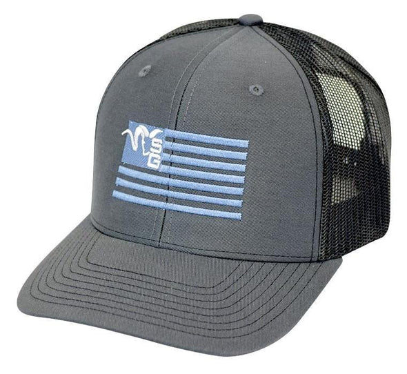 Ram Flag Trucker Hat - 1 Shot Gear