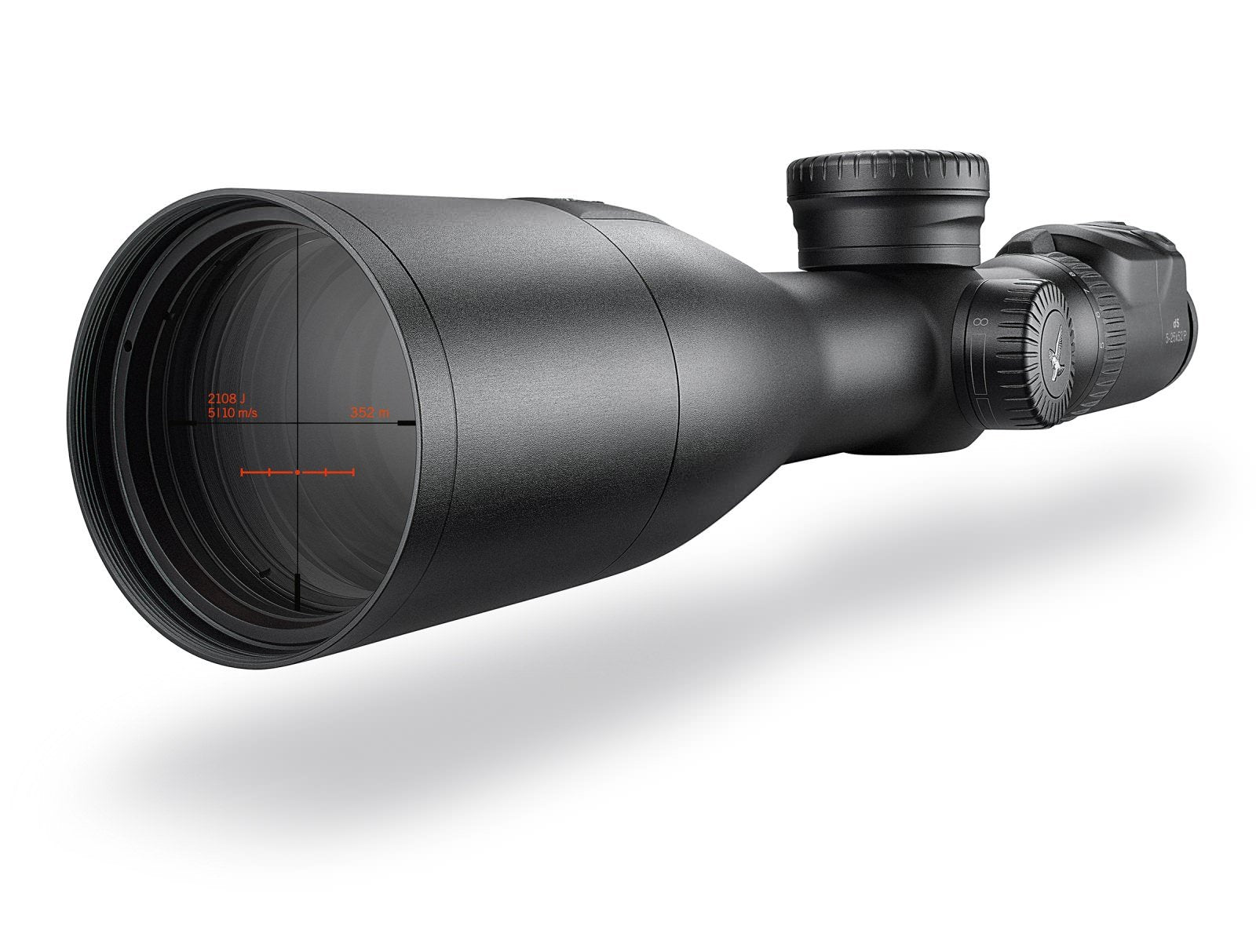 Swarovski dS 5-25x52 P Digital Riflescope - 1 Shot Gear