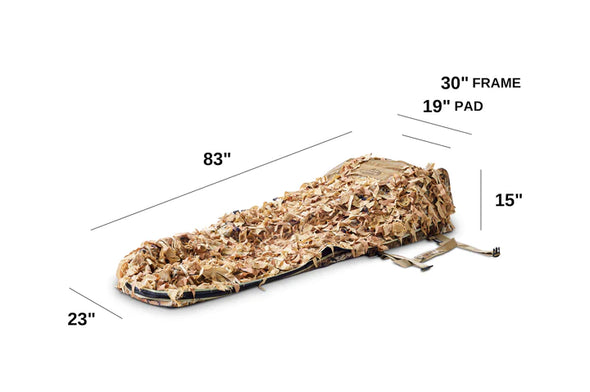 Xtreme Ghillie Layout Blind - 1 Shot Gear
