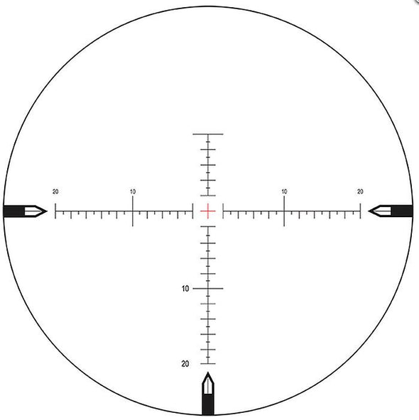 Nightforce NX8 2.5-20X50mm F1 ZeroStop™ .25MOA MOAR C622 - 1 Shot Gear